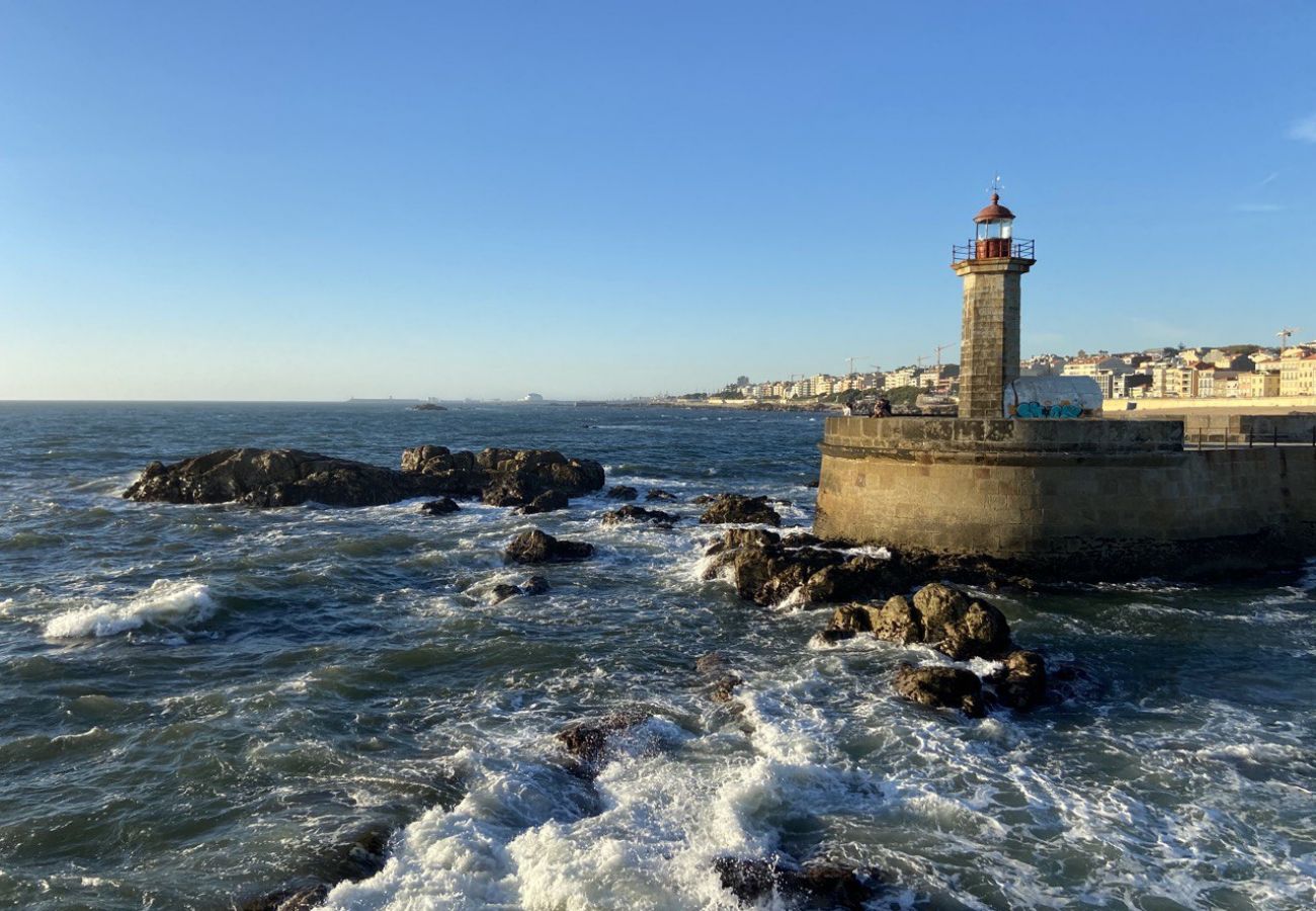 Estudio en Oporto - Estudio con Terraza cerca de la Estación de Tren Principal 🚂