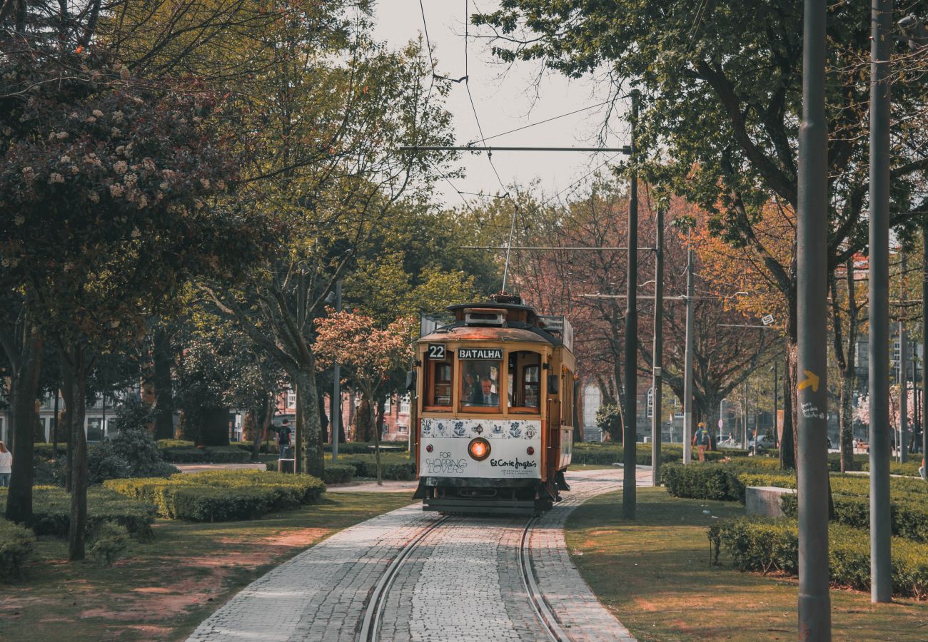 Estudio en Oporto - Estudio con Terraza cerca de la Estación de Tren Principal 🚂