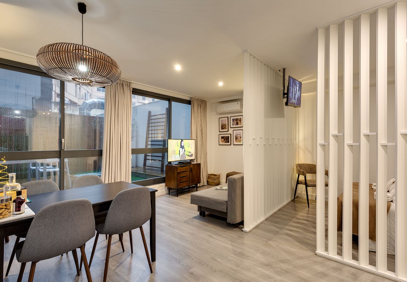 Estudio en Oporto - Estudio con Terraza en Trindade 