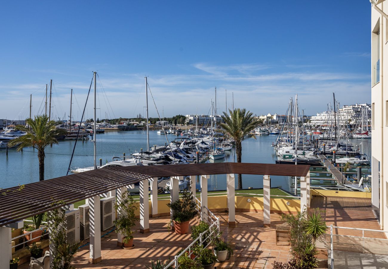 Apartamento en Vilamoura - Apartamento con vistas a la Marina de Vilamoura 🛥️