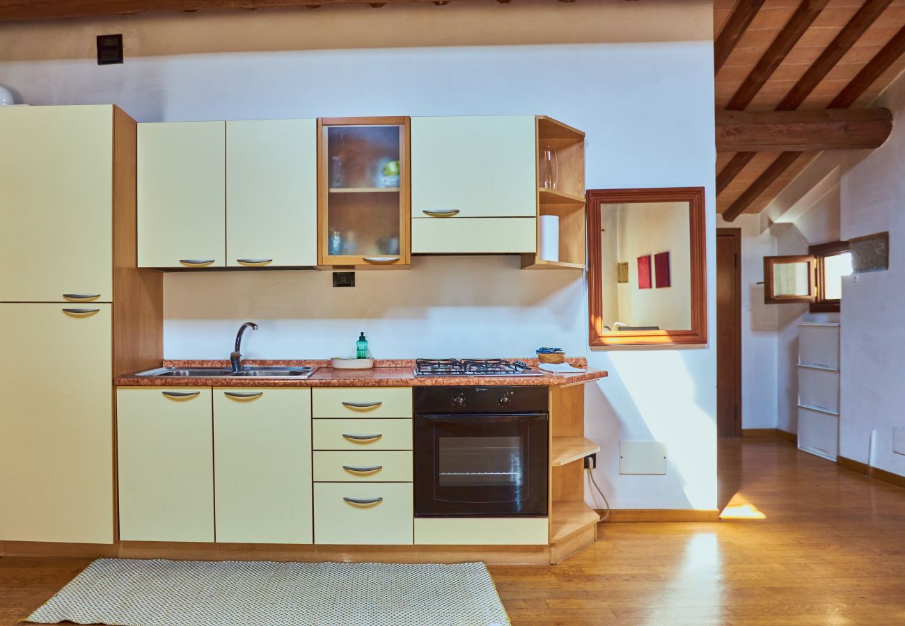 Apartamento en Bassano del Grappa - Buhardilla con vigas en el centro histórico