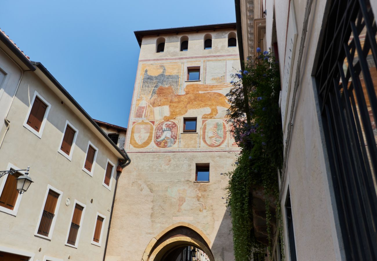 Appartamento a Bassano del Grappa - Mansarda con travi a vista nel Centro Storico
