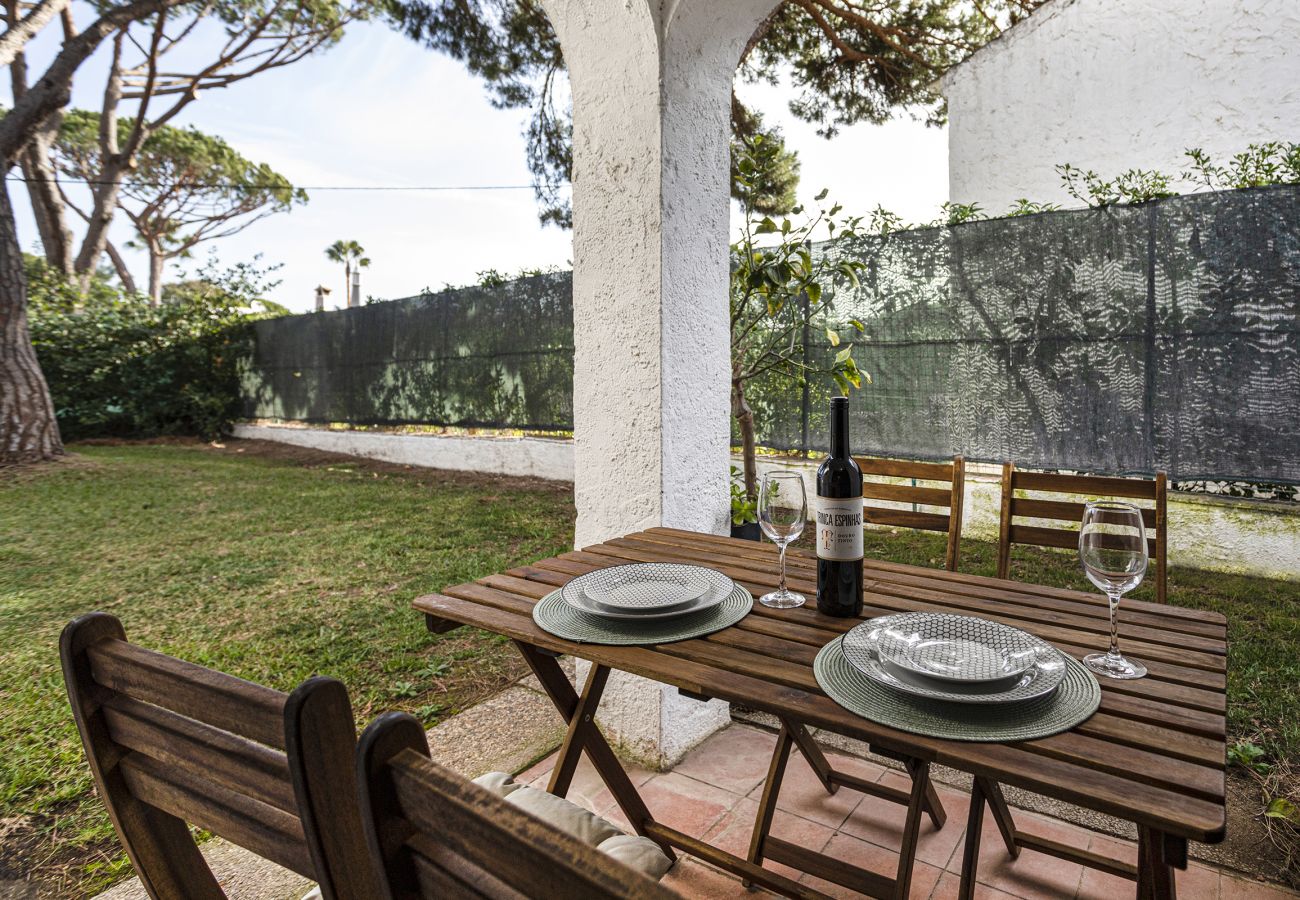 Casa de férias com jardim em Albuferia, no Algarve 