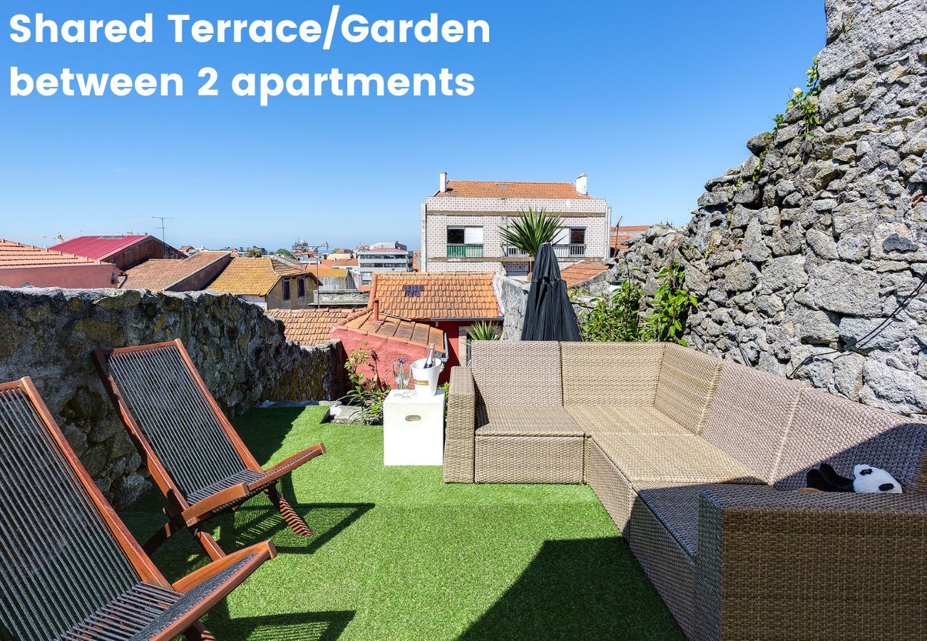 Studio in Porto - Studio apartment with terrace Trindade station 